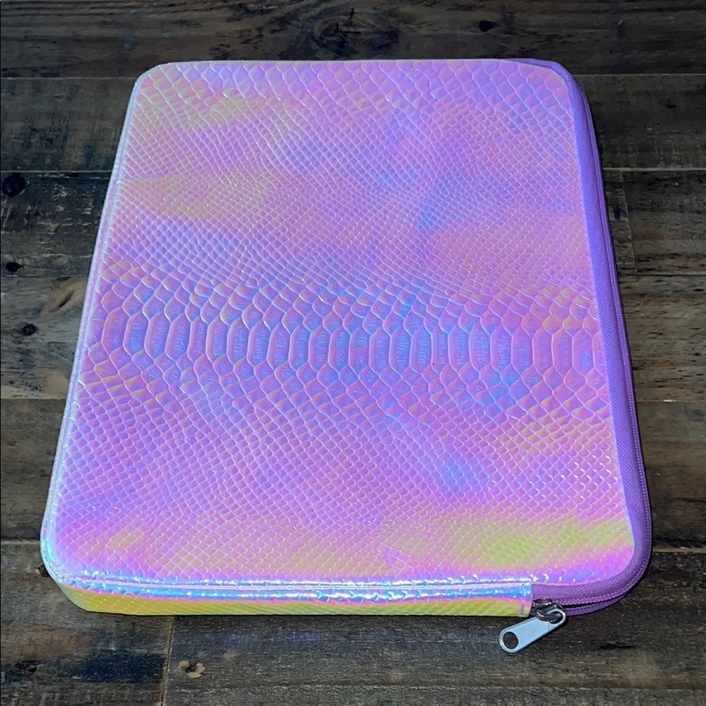 Iridescent Snakeskin Tablet Sleeve